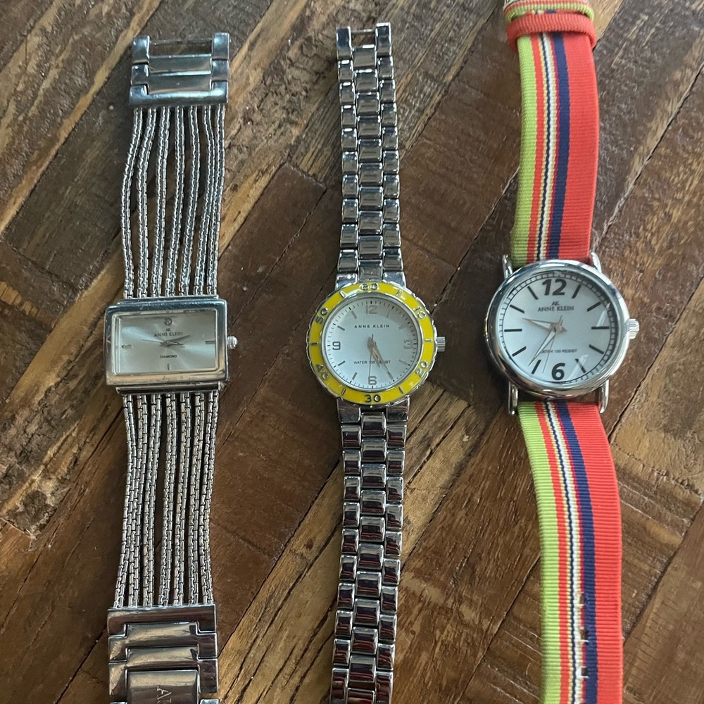 Anne Klein Watches—Three!